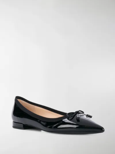 prada pointed toe flats