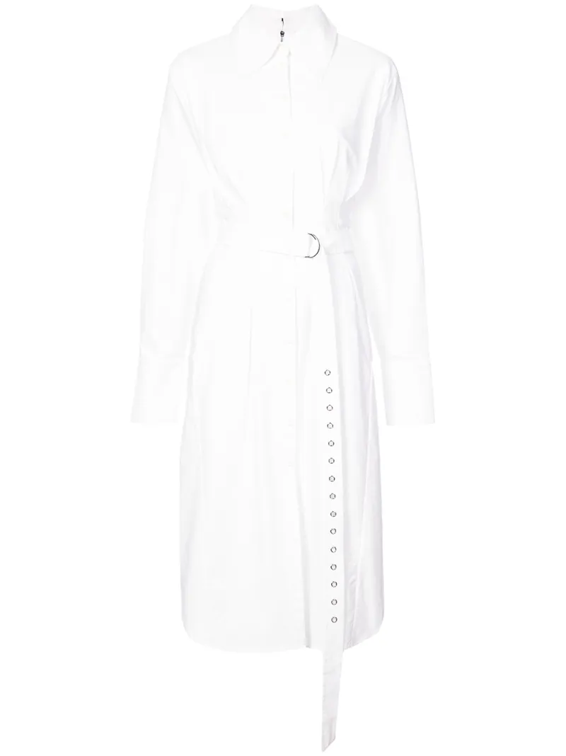 Tibi платье-рубашка Watts Oxford