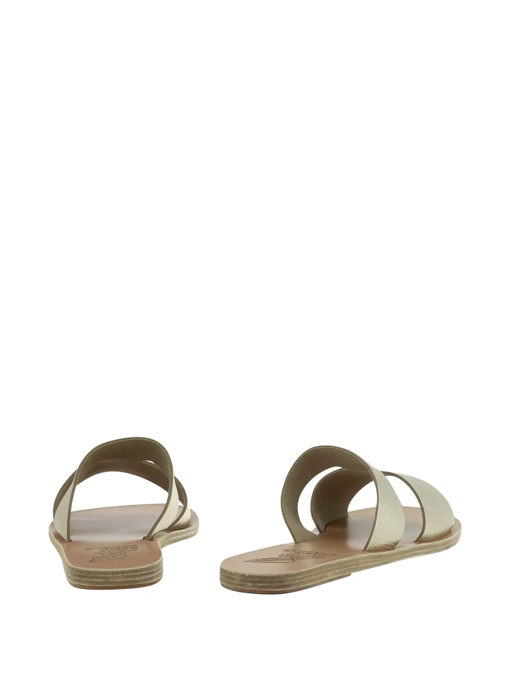  Ancient Greek Sandals 'apteros' Metallic Pantoletten   Gold 