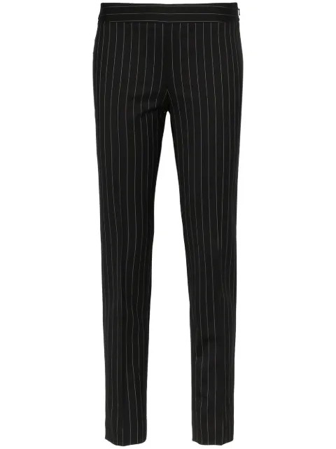 skinny pinstripe trousers womens