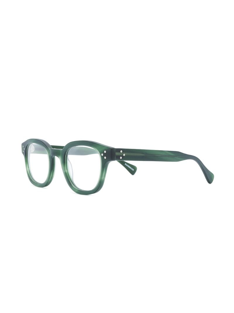 Shop Epos Broadway Glasses In Green