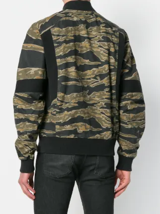 camouflage print bomber jacket展示图