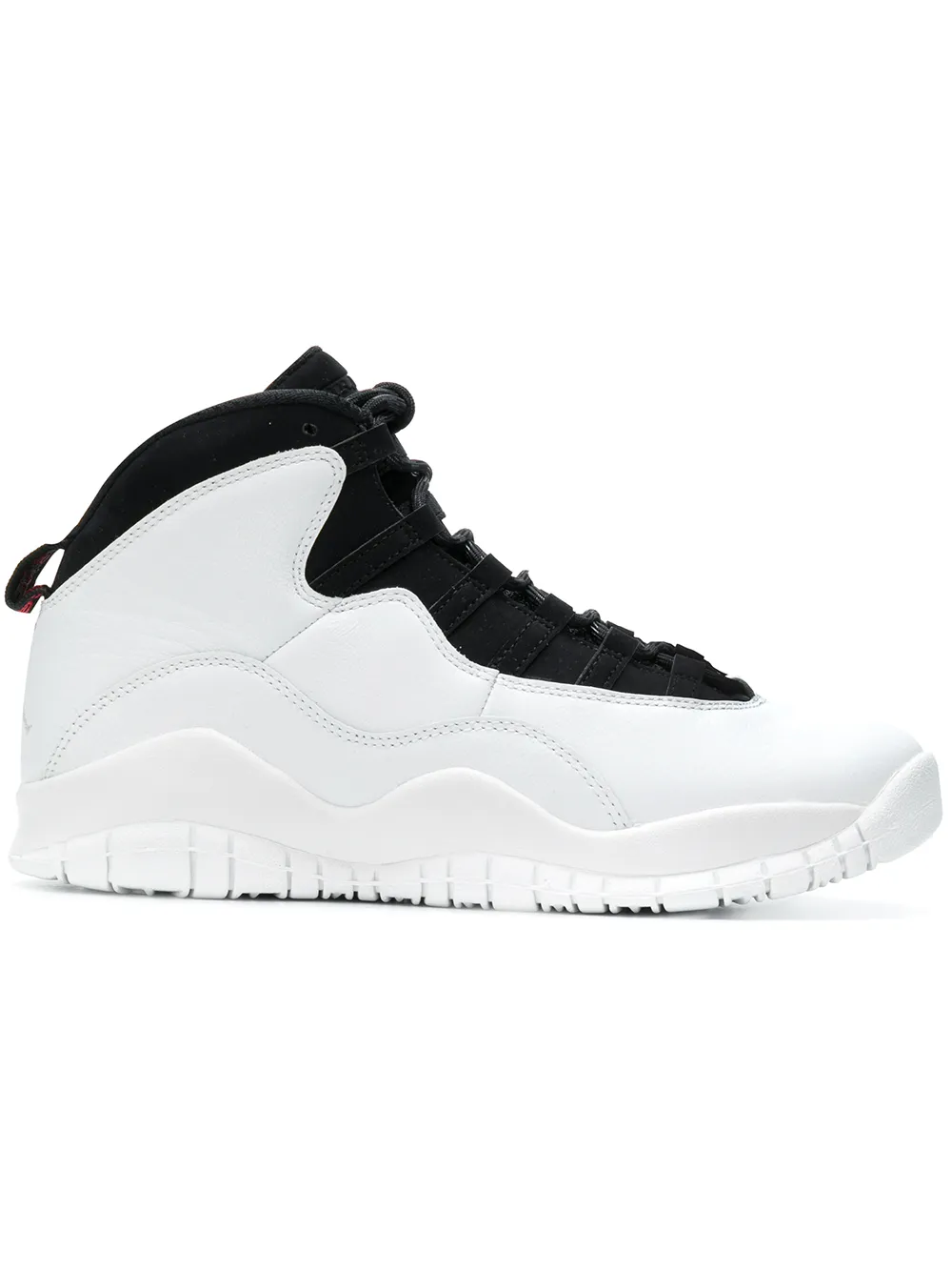 red and white 10s jordans