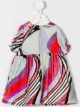 الصورة 2 من Emilio Pucci Junior فستان شرائط بطبعة
