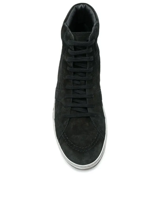 Shop Saint Laurent Joe mid-top sneakers with Express Delivery 