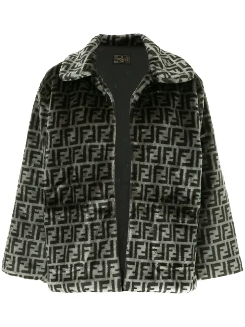 fendi faux fur jacket