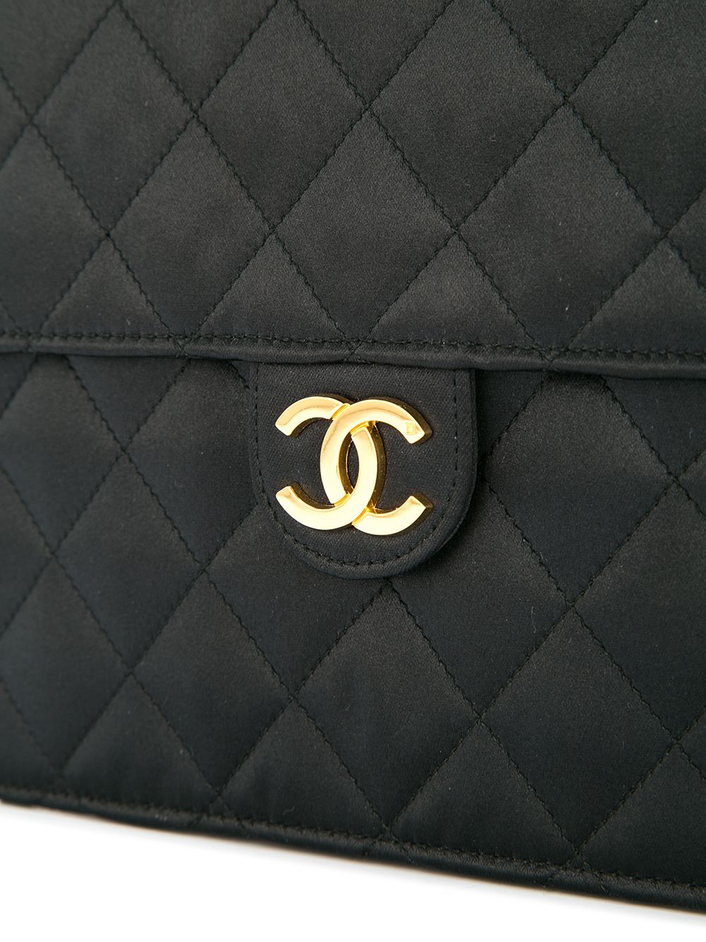 фото Chanel pre-owned стеганая сумка на плечо