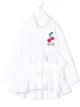 الصورة 1 من Fendi Kids قميص الكرز مطرز بكرانيش