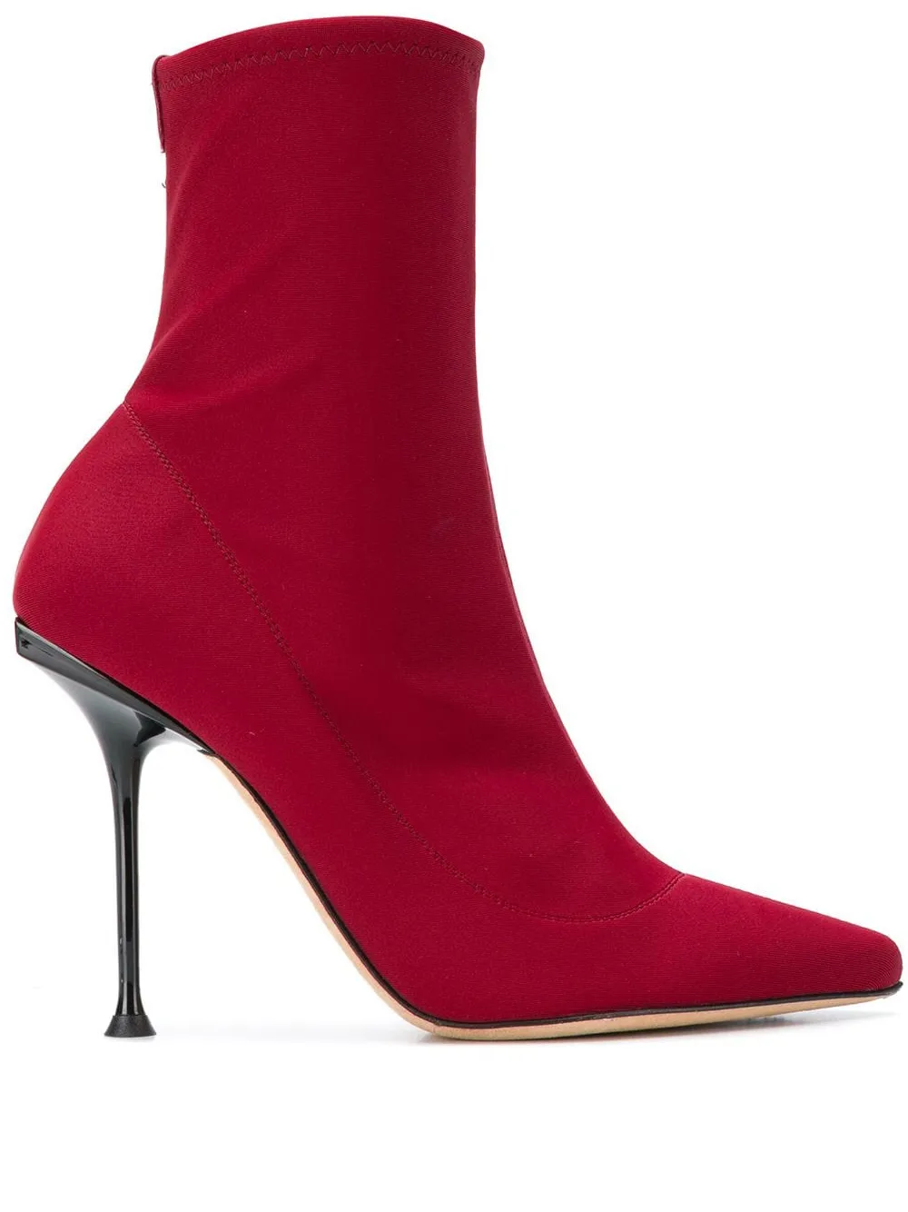 Sergio Rossi Milano booties Red