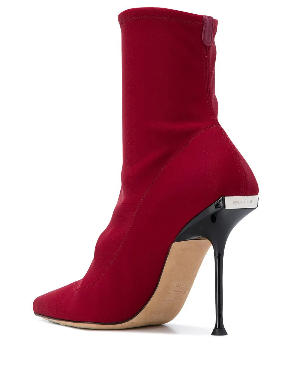 Sergio Rossi Milano booties Red