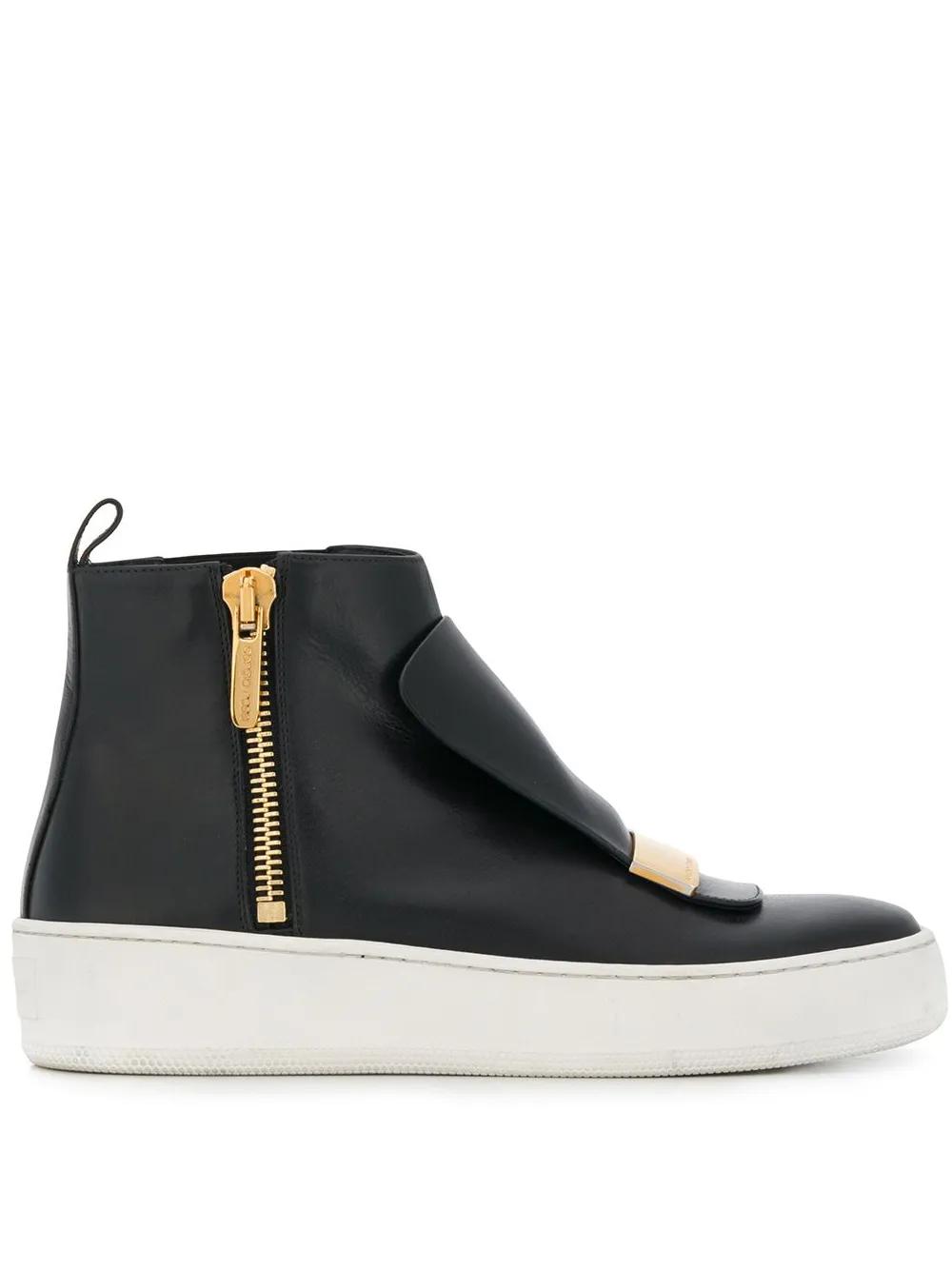 Sergio Rossi zipped hi-top sneakers Sergio Rossi zipped hi-top sneakers