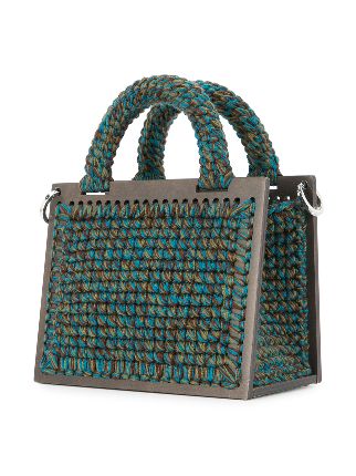 St. Barts small woven handbag展示图