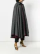 Hermès 1990s pre-owned buttoned cape