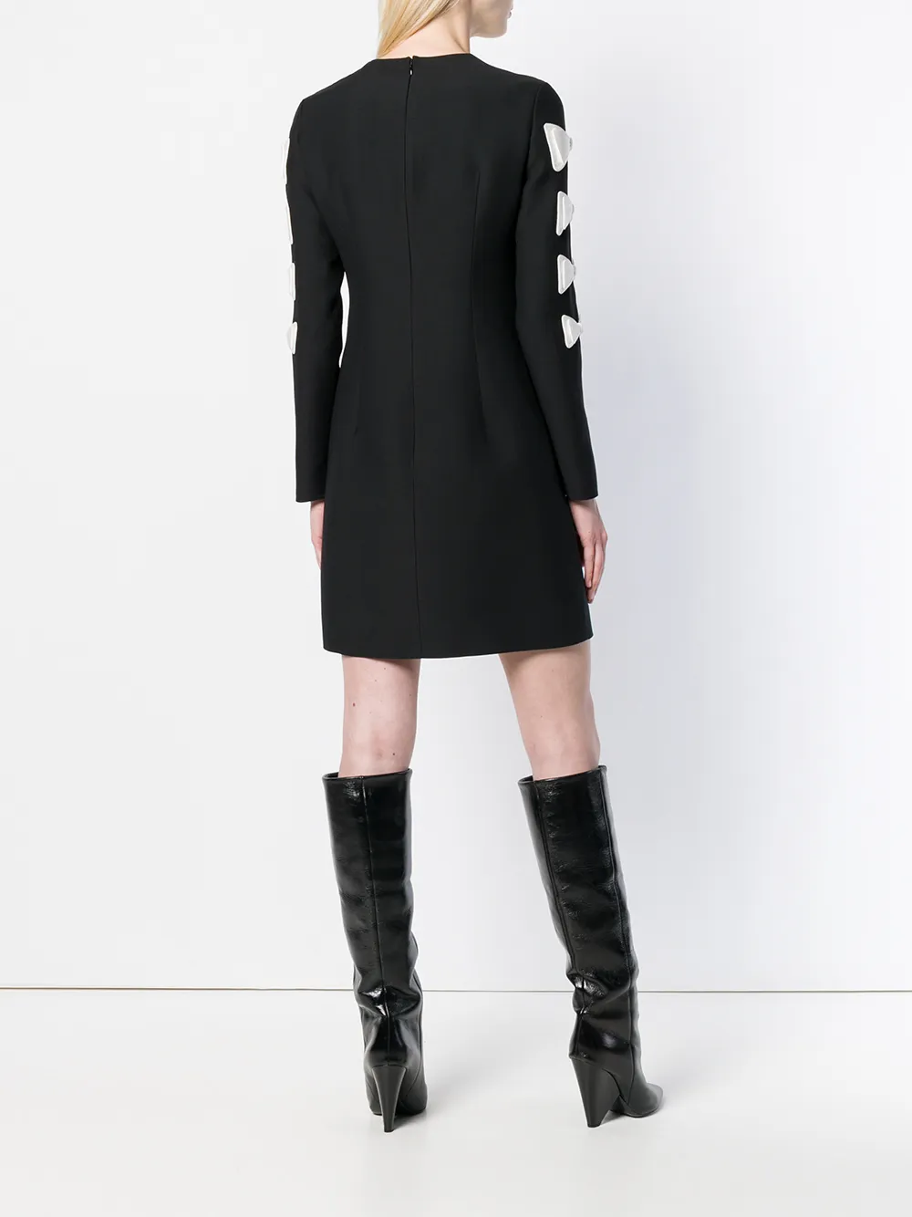 Valentino Garavani Mini-jurk met strik Zwart