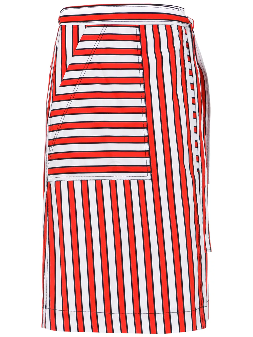 Reinaldo Lourenço striped skirt Reinaldo Lourenço striped skirt