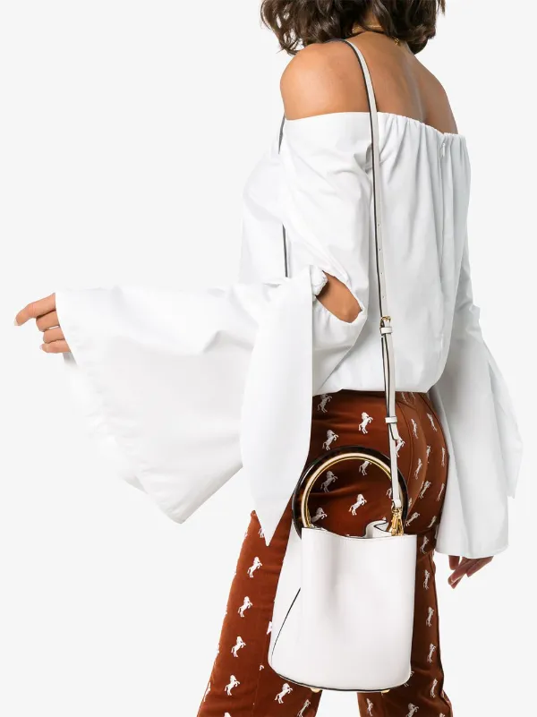 marni pannier white