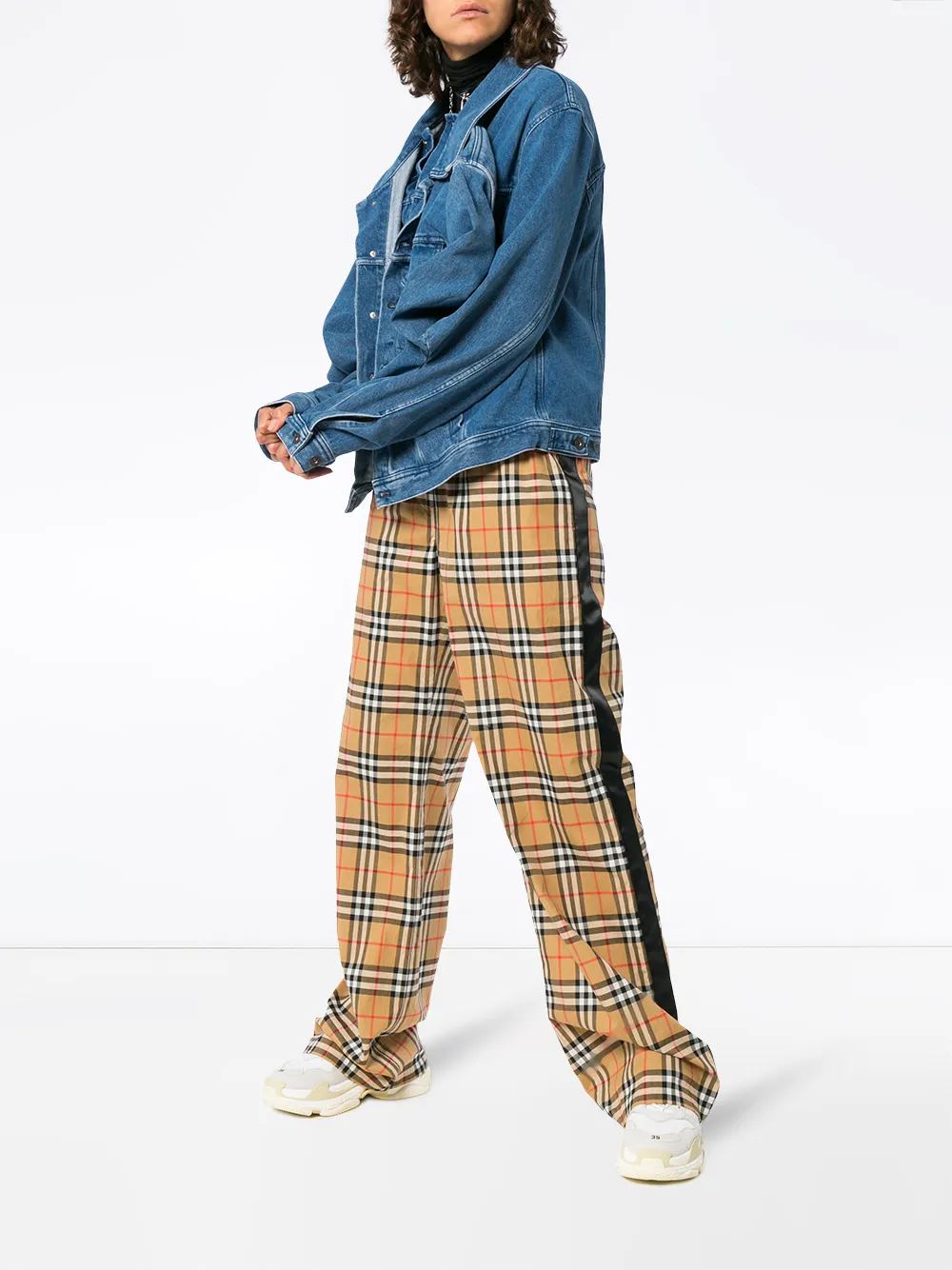 y project denim jacket long sleeves