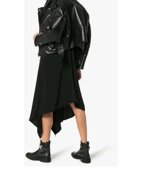 givenchy black studded boots