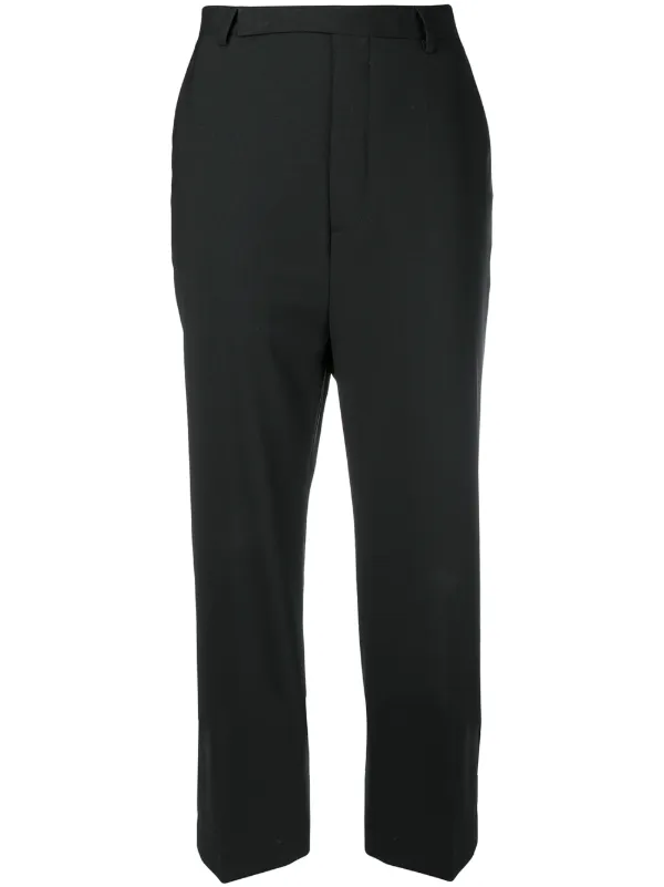 Rick Owens Cropped Trousers - Farfetch
