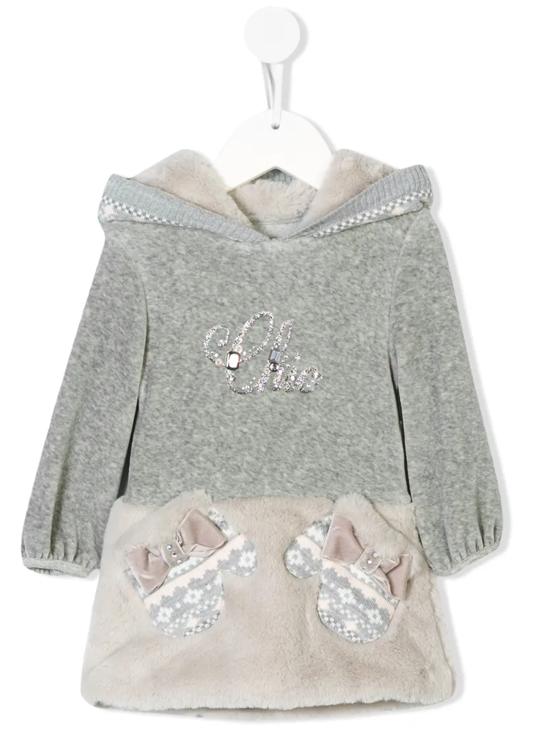 Lapin House пальто-толстовка с капюшоном Chic