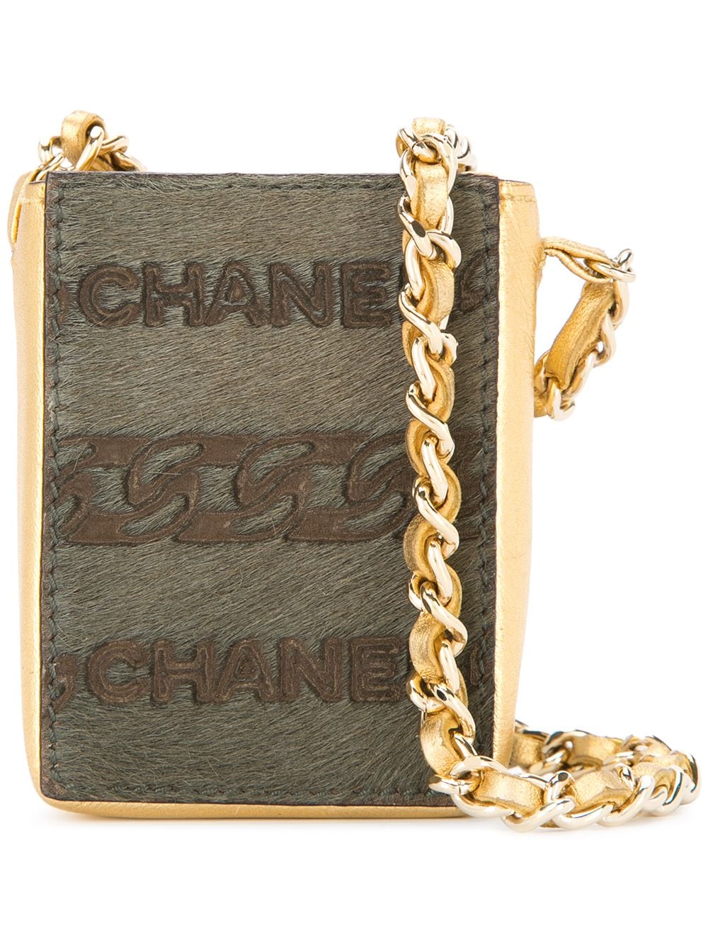 фото Chanel pre-owned сумка с логотипом