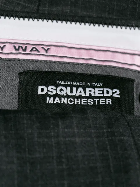 DSQUARED2 DSQUARED2 TWO-PIECE FORMAL SUIT - GREY