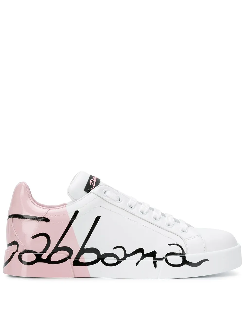 Dolce and gabbana sneakers pink sale