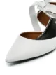 Proenza Schouler 40mm metallic heel mules