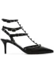 Image 1 of Valentino Garavani Rockstud Rolling leather pumps