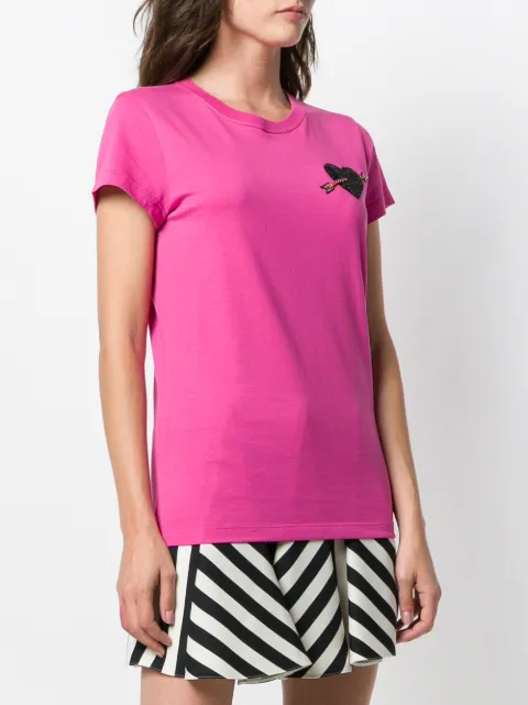 valentino heart t shirt
