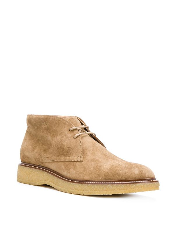 chunky desert boots