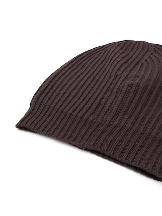 ribbed knit beanie展示图