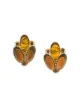 Image 1 of Rewind Vintage Affairs 1950's embellished earrings