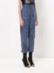 Reinaldo Lourenço striped cropped trousers