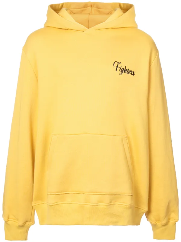 amiri yellow hoodie