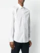 Salvatore Ferragamo classic curved hem shirt