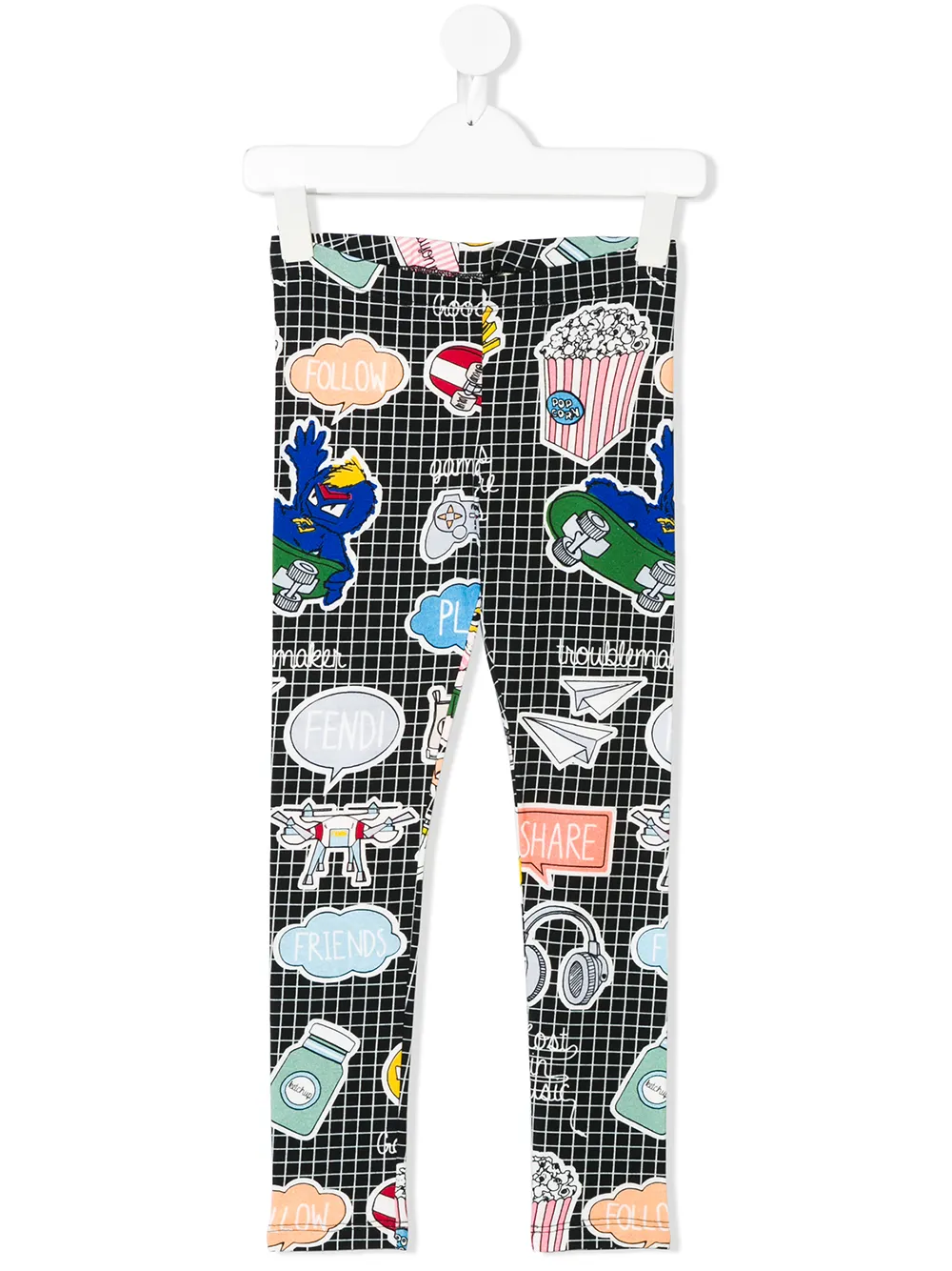 fendi kids leggings