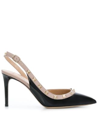 Valentino rockstud outlet slingback heels