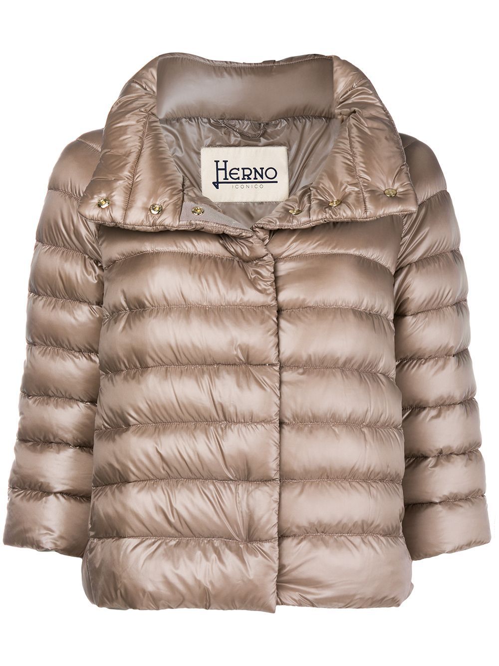 HERNO ZIPPED PADDED JACKET