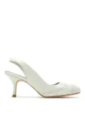 Sarah Chofakian leather pumps - White