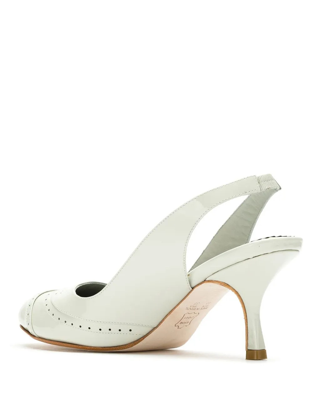 Sarah Chofakian Leren pumps | Pumps | Image 3