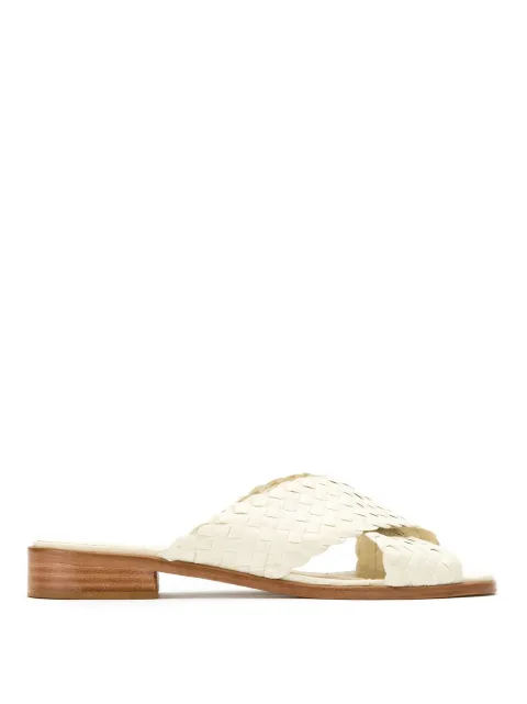 Sarah Chofakian leather flat sandals