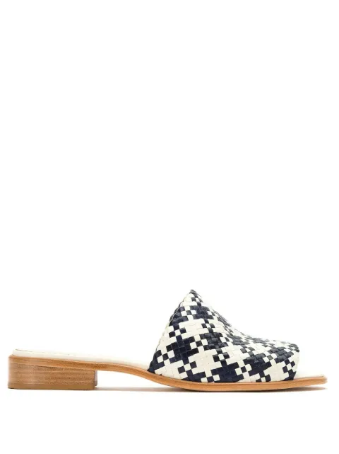 Sarah Chofakian leather mules