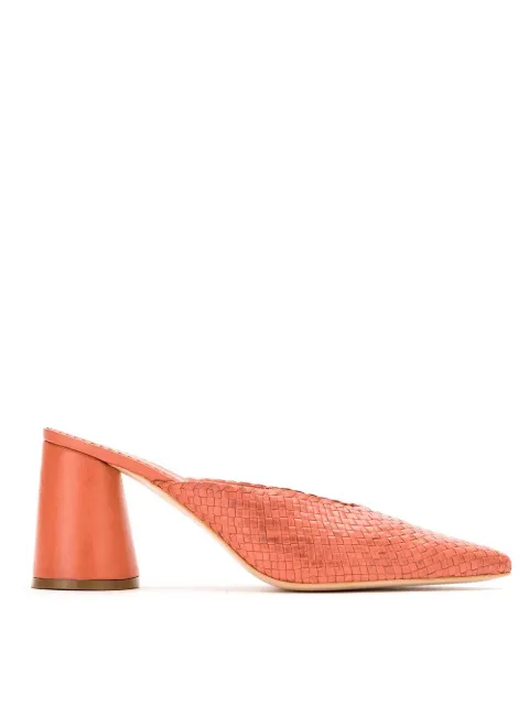 Sarah Chofakian leather mules