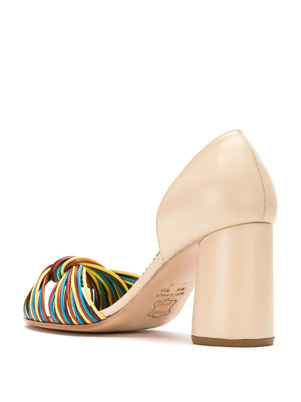  Sarah Chofakian Leather Pumps - Neutrals 