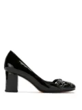 Sarah Chofakian patent leather pumps - Black