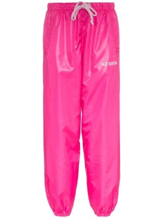 hot pink track pants