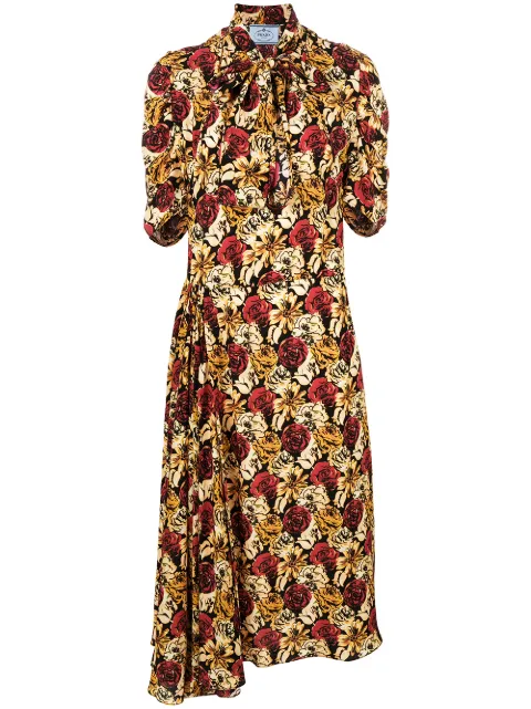 Prada printed loose dress