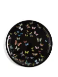 Fornasetti butterfly-print tray - Black