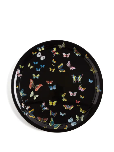 Fornasetti butterfly-print tray